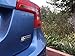 MADE BY SWEDEN car sticker polyurethane resin metallic film size 3.94