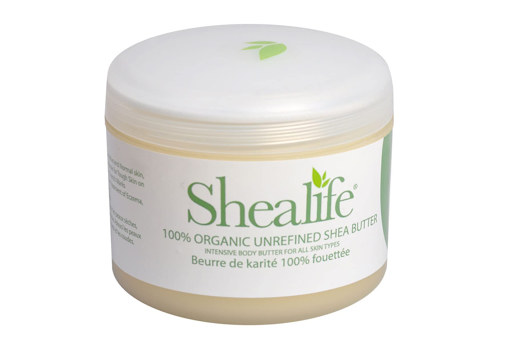 220 Grams Organic Unrefined Shea Butter for Conditioning Sensitive and Dry Skin Baby Skin Salve Treatment of Eczema Psoriasis and Damaged Skin Supplied Direct by Shea Life Skincare 220g 7.66 oz