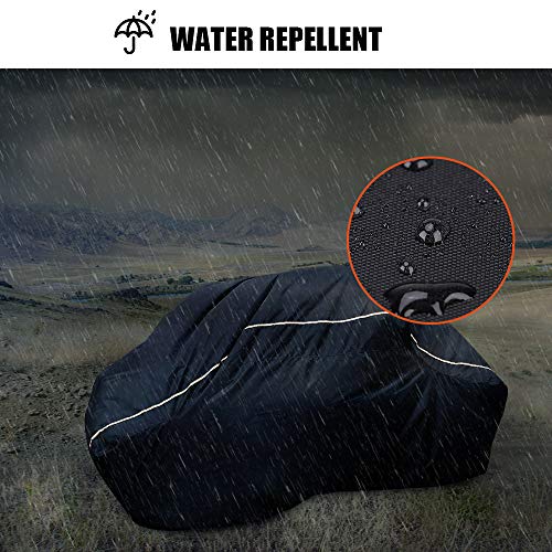UTV Cover, kemimoto Heavy Duty RZR Cover 23 seaters with Reflective