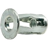 WAFJAMF Short Jack Nuts (1/4"-20 * 18.6L) - High-Strength Steel - 15 Pieces
