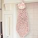 WINGOFFLY 3pcs Absorbent Hand Towel Set Chenille Microfiber Soft Kitcken Wash Towel with Rope Hanging, Pig + Owl + Penguin