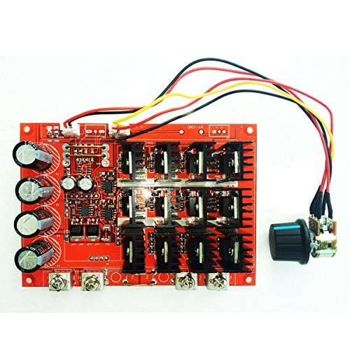 Leadrise 10-50V 60A DC Motor Speed Control PWM HHO RC Controller 12V 24V 48V 3000W MAX