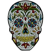 Dia De Los Muertos Mask Golf Ball Marker and Red Rose Hat Clip