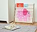 3 Sprouts Kids Book Rack - Space-Saving Bookshelf for Children's Room - Toddler Bookcase Organizer, Book Shelf Ages 3+, Elephant