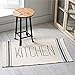 Mud Pie Natural Throw Kitchen Rug