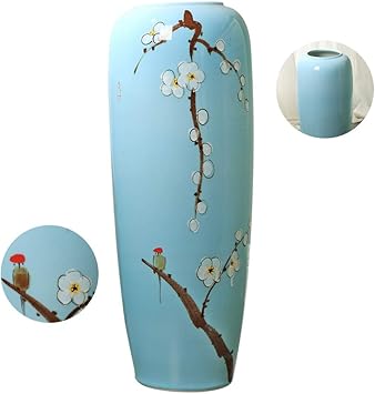 Amazon Com Gxfc Oriental Style Series Tall Floor Ceramic Vase