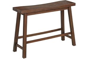 Boraam Sonoma Bench, 9"D x 33"W x 24"H, Chestnut