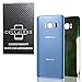 CELL4LESS Replacement Back Glass Cover Back Battery Door w/Pre-Installed Adhesive Samsung Galaxy S8 OEM - All Models G950 All Carriers- 2 Logo - OEM Replacement (Coral Blue)