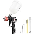 AEROPRO Tools A608 HVLP Air Spray Gun, 1.3mm Nozzle, 600cc Plastic Cup, Auto Paint Spray Gun, Automotive Paint Gun, Body Repair Paint Spray Guns, Car Paint Gun for Touch Up, Primer, Top Coat