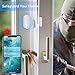 Govee WiFi Door Sensor, Smart Door Motion Sensor Compatible with Alexa APP Control, 2 Door Open Alarm and 1 Wi-Fi Gateway (No Sound), No Monthly Fee - Don't Support 5G