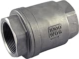 Duda Energy VCV-WOG1000-F200 Vertical Check Valve, 304 Stainless Steel, 2