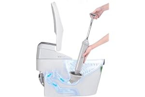 GIYOXIMA Toilet Plunger,Powerful Toilet Plunger, High Pressure Thrust Plunge,Remover Tool to Unblock Toilet Blockage,All Purpose Power Plungers for Bathrooms Cleaning