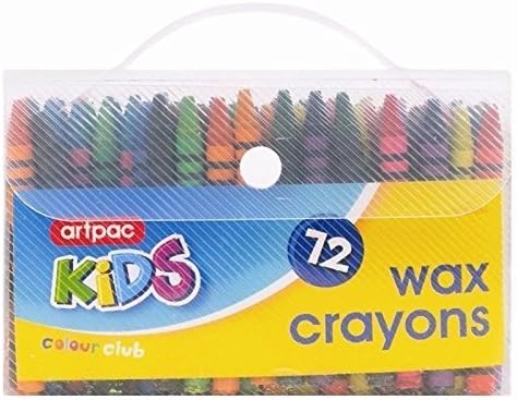 Artpac Kids 72 wax crayons