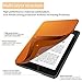 INFILAND Kindle Paperwhite 2018 Case Compatible with Amazon Kindle Paperwhite 10th Generation 6 inches 2018 Release(Auto Wake/Sleep),Orange