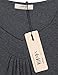 Vivilli Women's Solid Color V Neck Adjustable Drawstring Sides Shirring Tank Tops