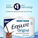 Ensure Original Nutrition Powder with 8 grams of protein, Meal Replacement, Chocolate, 3 count