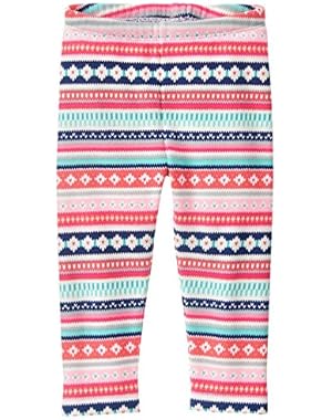 Baby Girls' Fairisle Cozy Fleece Legging