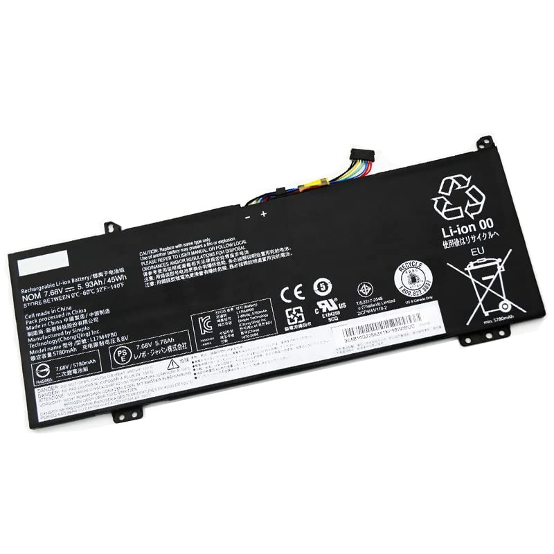 7XINbox L17C4PB0 L17M4PB0 7.68V 45Wh 5928mAh Replacement Laptop Battery for Lenovo Flex 6-14ARR Flex 6-14IKB IdeaPad 530s Series 530s-14IKB 530s-15IKB 530s-14ARR L17M4PB2 L17C4PB2
