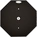 Dart-Stop 29 inch Black Octagon Pro Dart Board Backboard | Wall Protector | Dartboard Surround