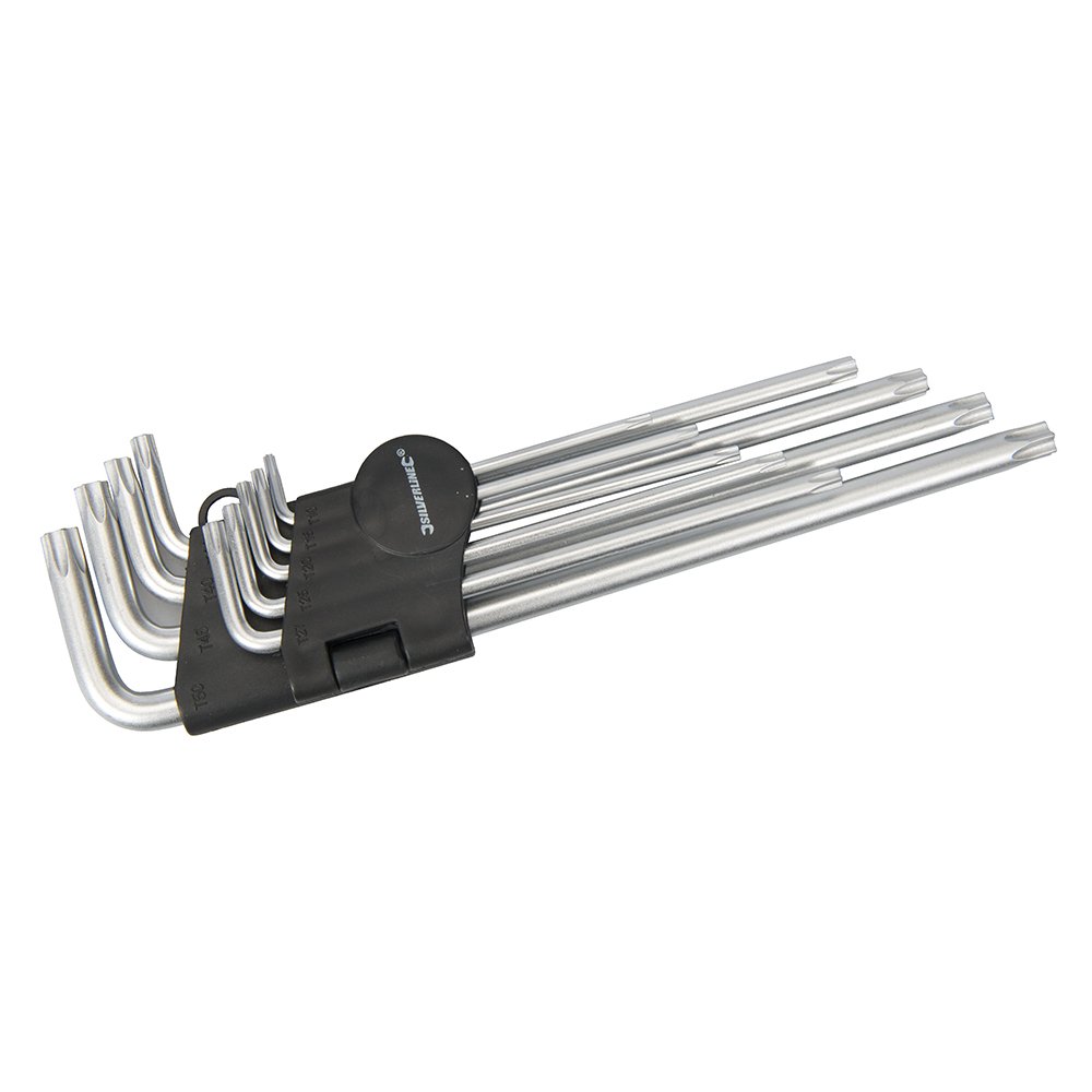 Silverline T10 - T50 Key Expert Set 9pce (394985)