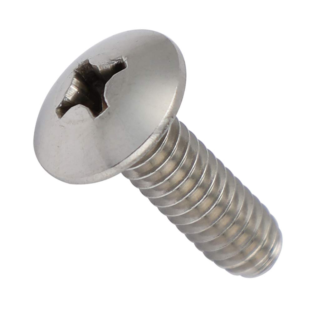 Phillips Drive Stainless Steel 304 M4 x 30mm Truss Head Machine Screws