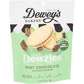 Layered Mint Chocolate Cookies by Dewey's Bakery