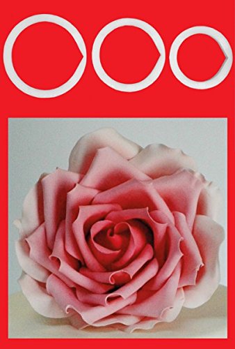 FMM Large Rose Petal Cutter 3-Set