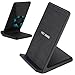 Wireless Charger Stand for iPhone x iPhone 8/8 Plus Fast Charger for Samsung Galaxy s8/s8 Plus/Note 8 (Stand Black)