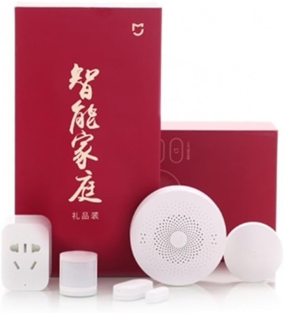 Xiaomi Mijia 5 in 1 Smart Home Security Kit Multifunction Gateway/Smart Socket/Wireless Switch/Human Body Sensor/Window and Door Sensor