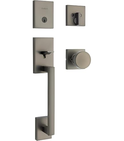 Kwikset 819SCELIP-514 Dummy San Clemente Exterior Handleset Iron