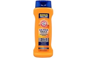 Arm & Hammer Ultra Max 3-in-1 Shampoo Conditioner Body Wash,Cool Water 12 oz.