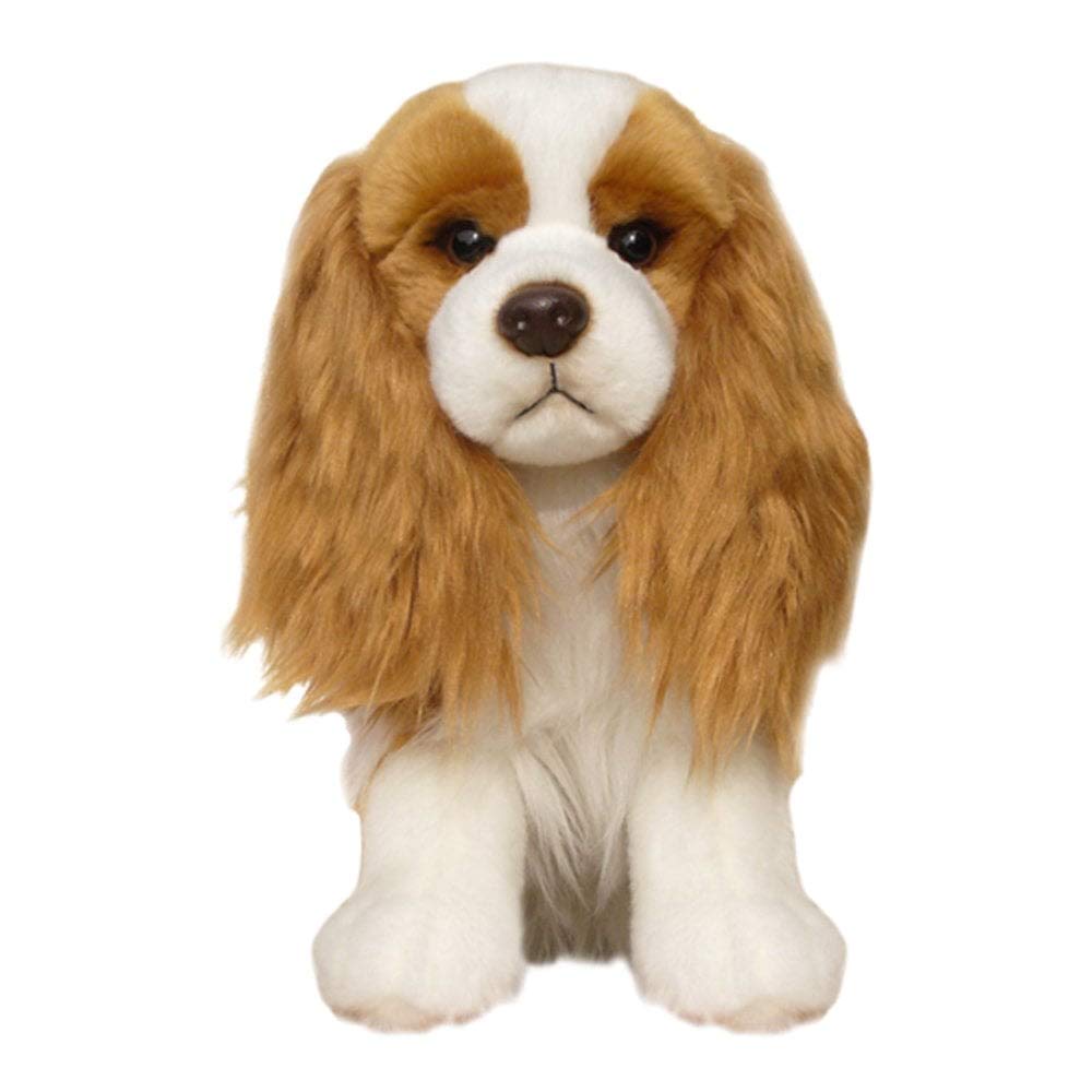 Cavalier King Charles Spaniel Dog (Blenheim) Floppy Soft Cuddly Toy 12
