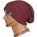 Unisex Knit Long Beanie Slouchy Skull Hat Cap Sw090