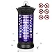 Eocol Mosquito Killer Lamp, Bug Zapper Flying Insect Catcher Killer Pest Repeller Light Lamp Trap Hook Indoor Outdoor - Black Upgrade