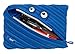 ZIPIT Monster Large Pencil Case for Kids, Cute Zipper Pouch for Boys Girls and Teens, Stationery Bag for School ,Blue