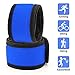BSEEN LED Lighted Running Armbands - Light Up Reflective Running Gear LED Slap Bracelets, Sports Event Wristbands for Men& Women (Blue, 35cm)