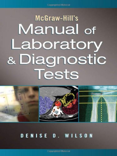 MCGRAW-HILL MANUAL OF LABORATORY AND DIAGNOSTIC TESTS