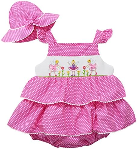 Vive La Fete Hand Smocked Fairy Girls Sunbubble