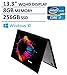 2016 Lenovo Lavie Z 360 13.3-inch World's Thinnest and Lightest Convertible 2-in-1 Laptop (Tablet), Intel Core i7-5500U, 8GB RAM, 256GB SSD, QHD Anti Glare 2560 x 1440 Touch Display, Windows 10
