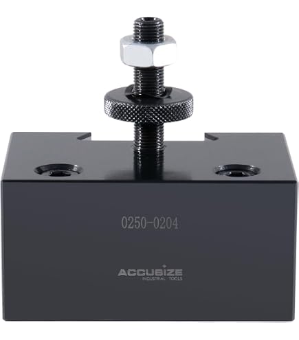 HHIP 3900-5226 OXA-5 MT2 Tool Holder For 0XA Tool Post - Interchangeable With Aloris/Dorian, Hardened & Ground