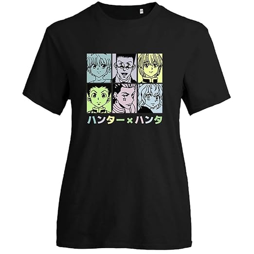 Buy Aoliandatong Hunter X Hunter Graphic T Shirt Hxh Gon Killua Hisoka Anime Top Tee S Manga Black At Amazon In Buy Aoliandatong Hunter X Hunter Graphic T Shirt Hxh Gon Killua Hisoka Anime Top Tee S Manga Black At Amazon In