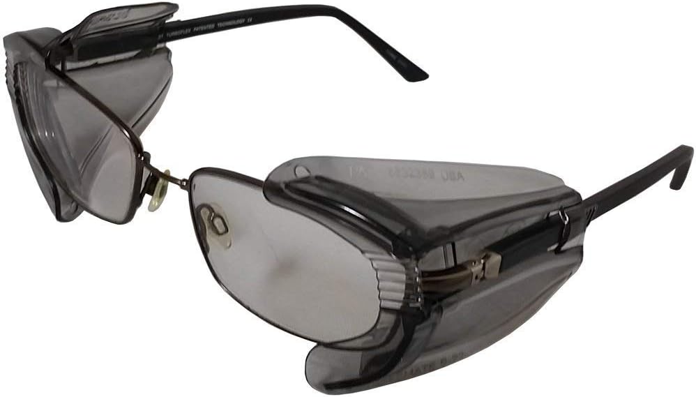 B22 SAFEMATE MHS Slip-On Sideshields, Smoke, 2 Pack
