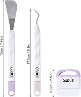 OSDUE 3 PCS Vinyl Weeding Tools Set ABS Stainless Steel Craft Plotter view 2
