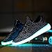 Joansam 7 Colors LED Luminous Unisex Sneakers Men & Women USB Charging Light Colorful Glowing Leisur