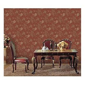 Large Wall Mural - Seamless Floral Pattern | Self-Adhesive Vinyl Wallpaper/Removable Modern Decorating Wall Art - 66" x 96"