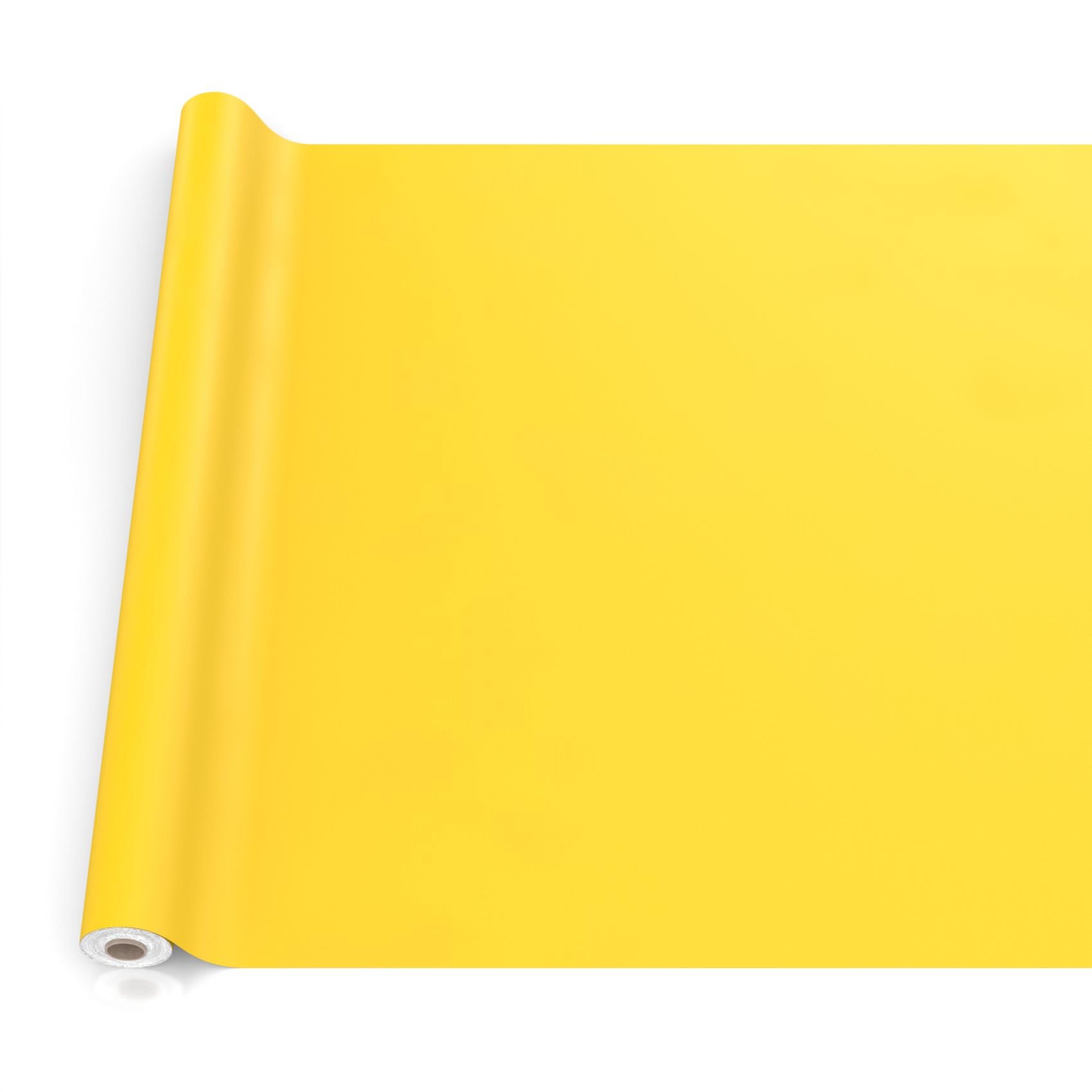 ANRO Oilcloth Tablecloth, Washable, Oilcloth, Garden Tablecloth, Outdoor, Indoor, 100 x 140 cm, Cut Edge, Yellow