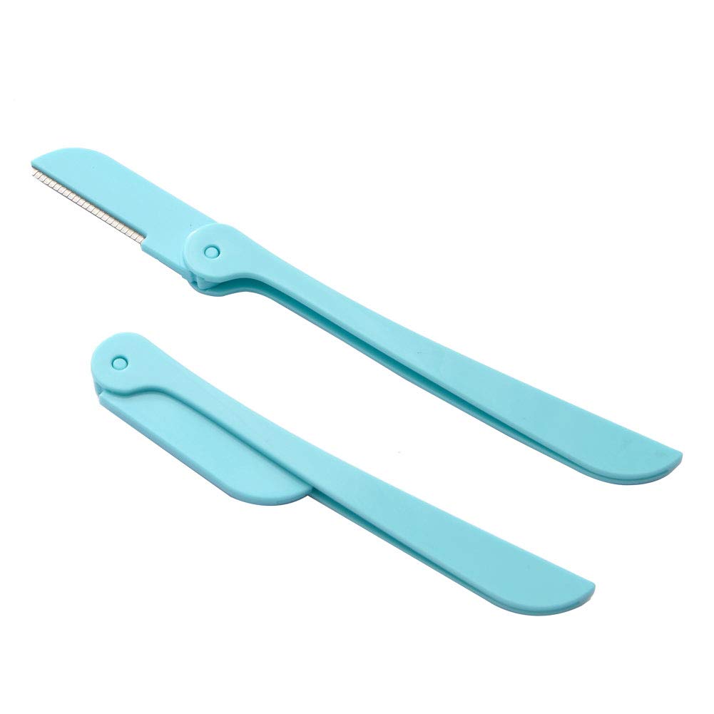 Mea Tira Practical Eyebrow, Facial Hair, Lip, Nose Hair Removal Razor, Eyebrow Shaping Device, Unisex-pack Of 6 PCS,(Style Smooth): Beauty