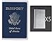 Poyiccot Passport Cover, 5Pack Clear Passport Holder, Waterproof Passport Protector, Transparent Clear, for US, UK, CN Passports (Unisex-Adults, Travel Wallet, PVC, SR-7CFG-K605)