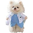 Dog Halloween Costume Dog Carrying Costume Cat Doctor Costume Pet Doctor Uniform Funny by DELIFUR (Doctor, M) White