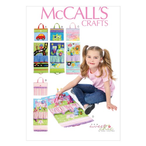 McCall Pattern Company M6934 Travel Toy Mat, One Size